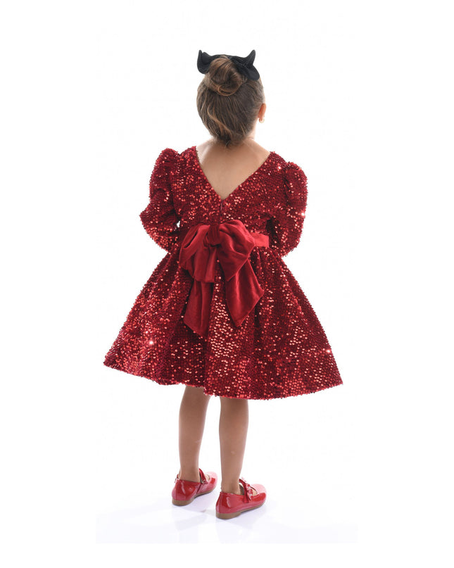 kidsatelier-tulleen-T92211-red-merribrook-sequin-bow-dress