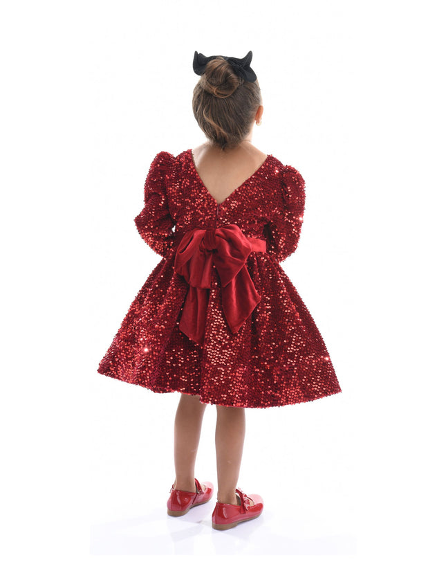 kidsatelier-tulleen-T92211-red-merribrook-sequin-bow-dress
