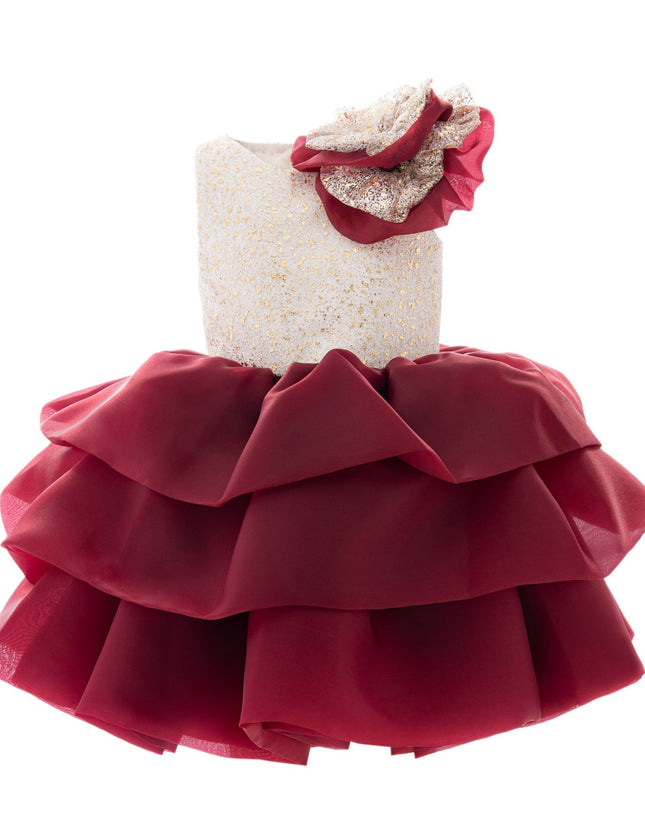 kidsatelier-tulleen-T922121-burgundy-ladera-tiered-ruffle-dress