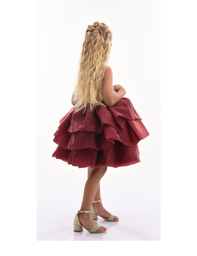 kidsatelier-tulleen-T922121-burgundy-ladera-tiered-ruffle-dress