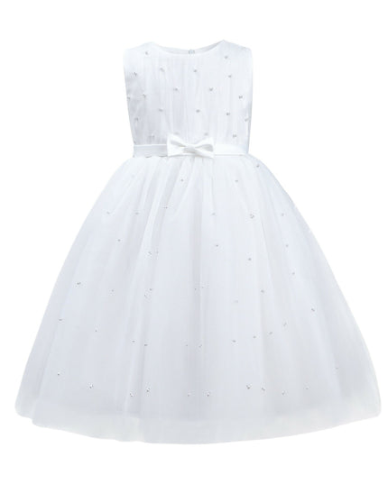 kidsatelier-tulleen-TAR03-White-pearl-bow-tulle-dress