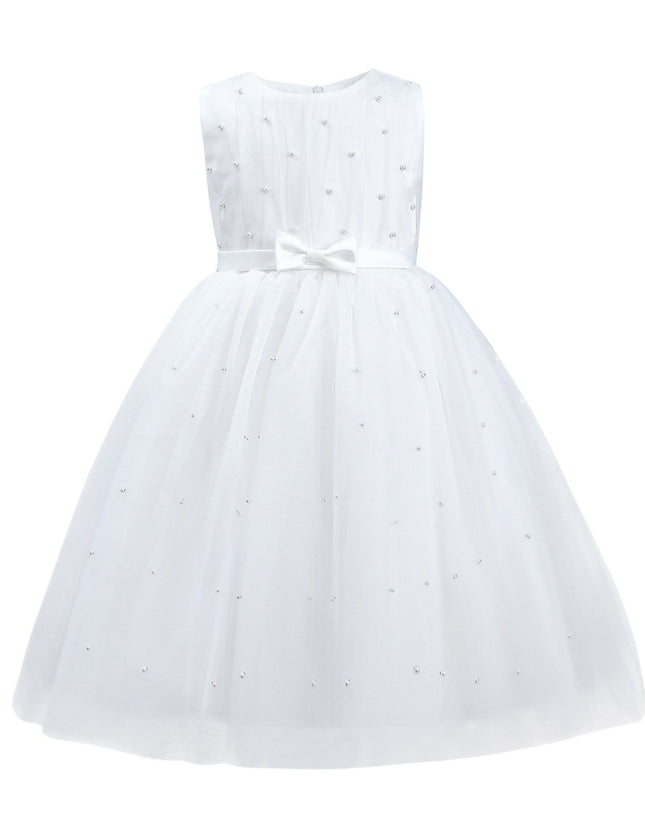 kidsatelier-tulleen-TAR03-White-pearl-bow-tulle-dress