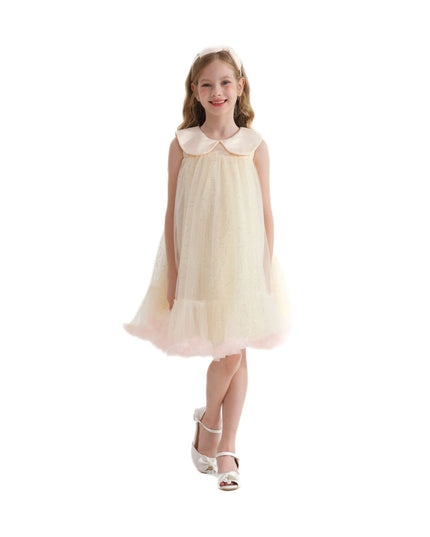 kidsatelier-tulleen-TAR2305-champagne-caledonia-pleated-dress
