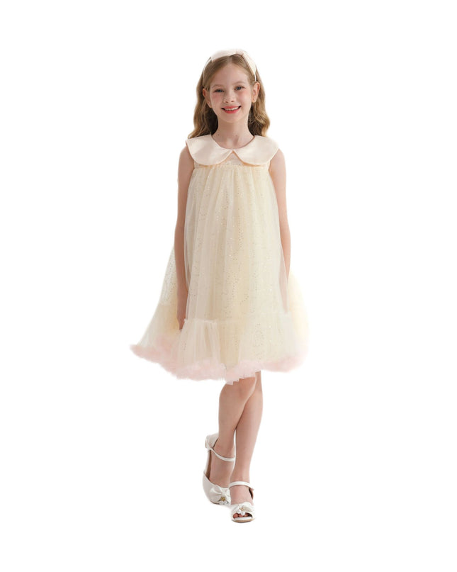 kidsatelier-tulleen-TAR2305-champagne-caledonia-pleated-dress
