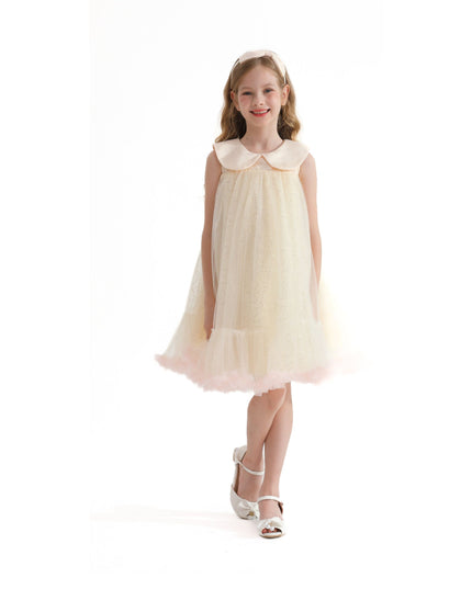 kidsatelier-tulleen-TAR2305-champagne-caledonia-pleated-dress