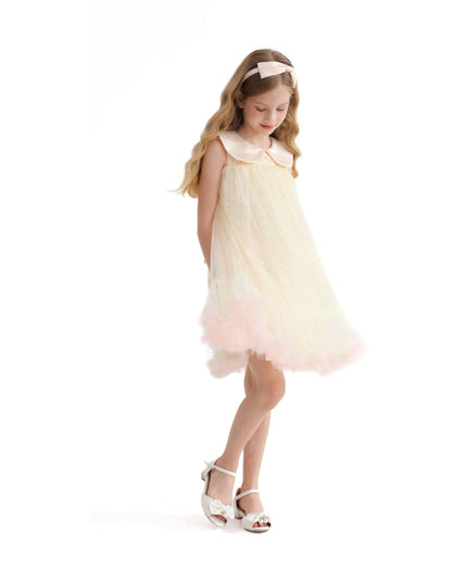 kidsatelier-tulleen-TAR2305-champagne-caledonia-pleated-dress