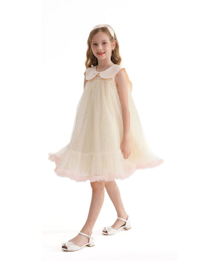 kidsatelier-tulleen-TAR2305-champagne-caledonia-pleated-dress