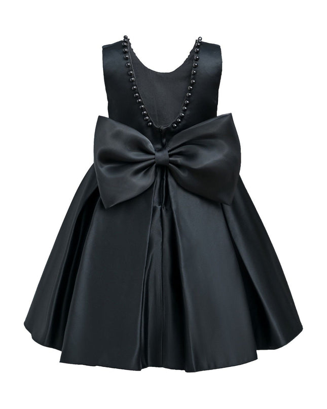 Kidsatelier-tulleen-TAV-24060-Black-hampton-double-bow-dress