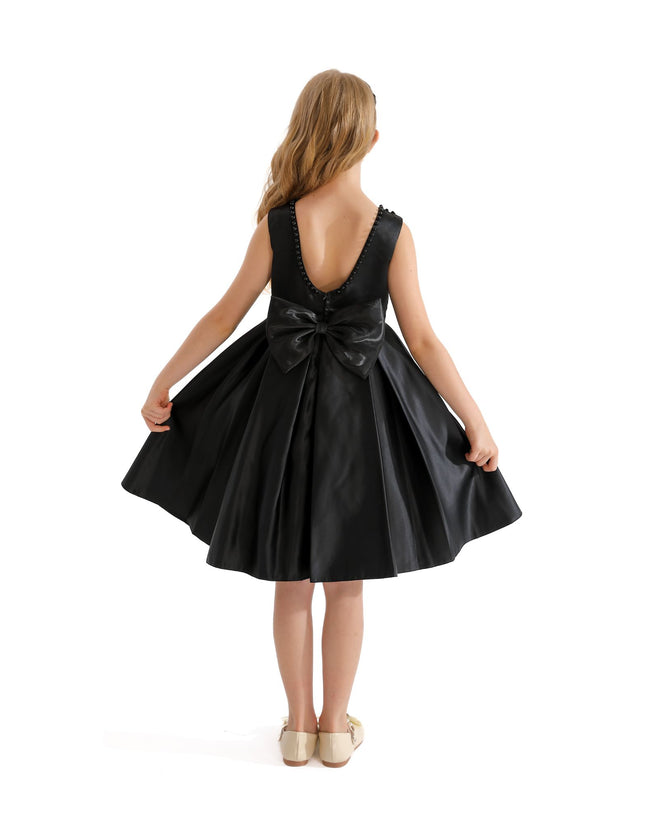 Kidsatelier-tulleen-TAV-24060-Black-hampton-double-bow-dress