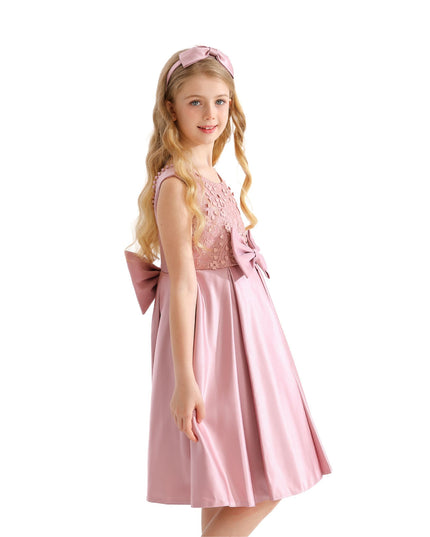 Kidsatelier-tulleen-TAV-24060-Pink-hampton-double-bow-dress