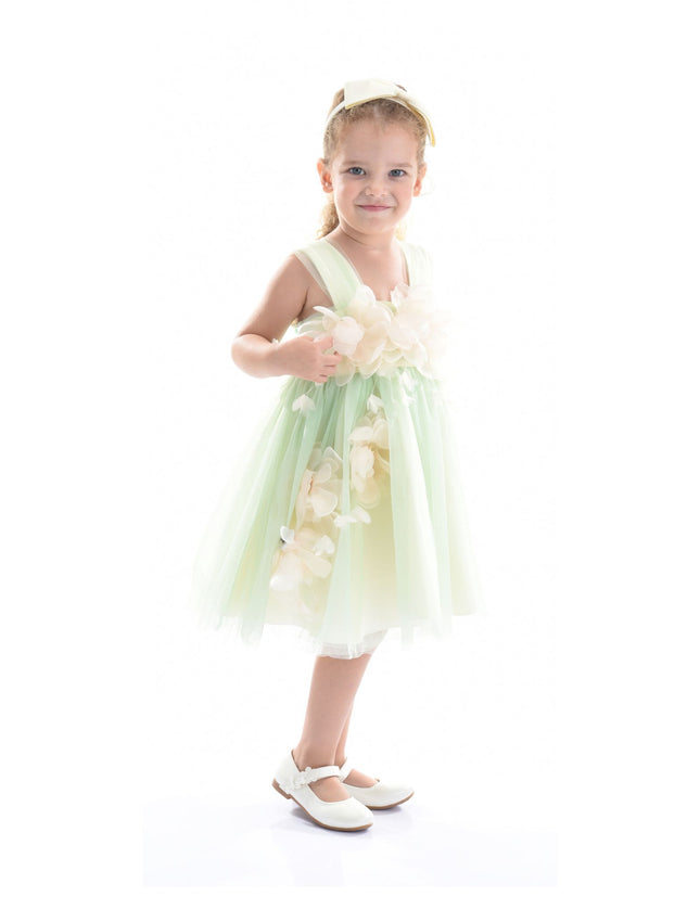 kidsatelier-tulleen- TBW200-Green-kyra-floral-dress