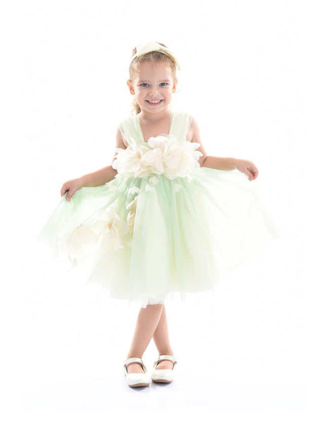 kidsatelier-tulleen- TBW200-Green-kyra-floral-dress