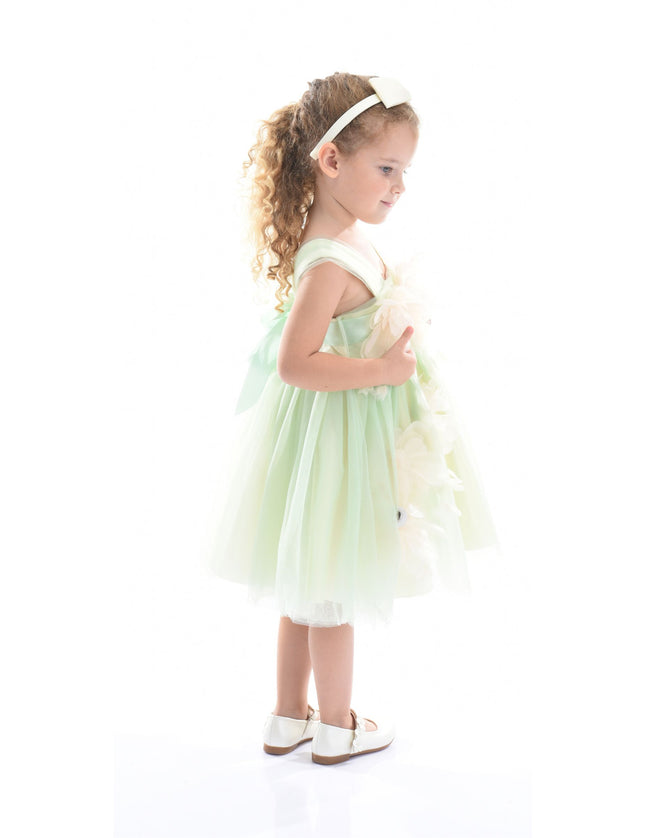 kidsatelier-tulleen- TBW200-Green-kyra-floral-dress