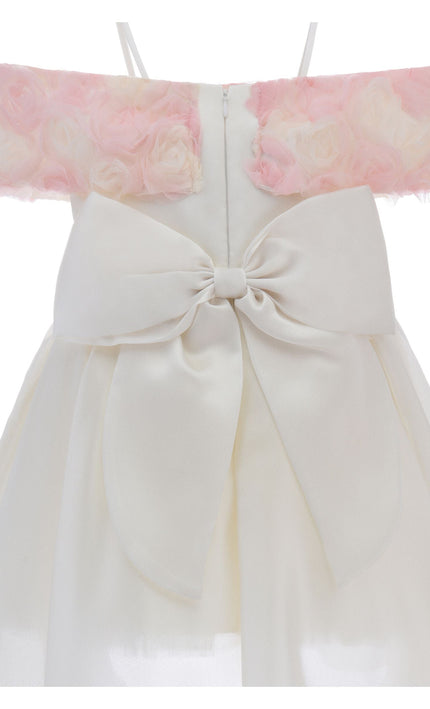 kidsatelier-tulleen-White-Claire-Cascade-Rose-Dress