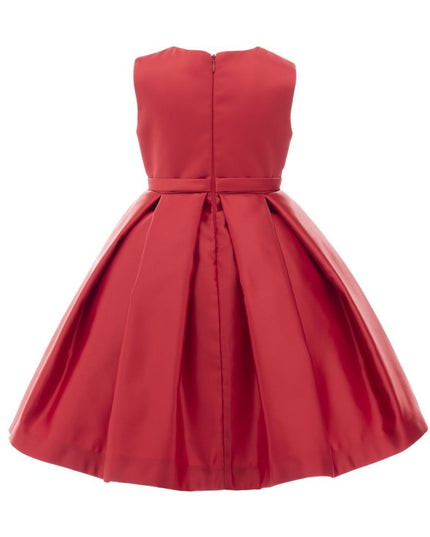 kidsatelier-tulleen-TH-2102-Red-pleated-satin-dress