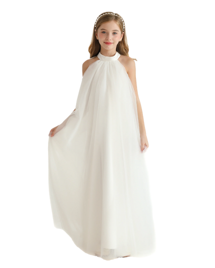 kidsatelier-tulleen-White-Sleeveless-Ocala-Dress
