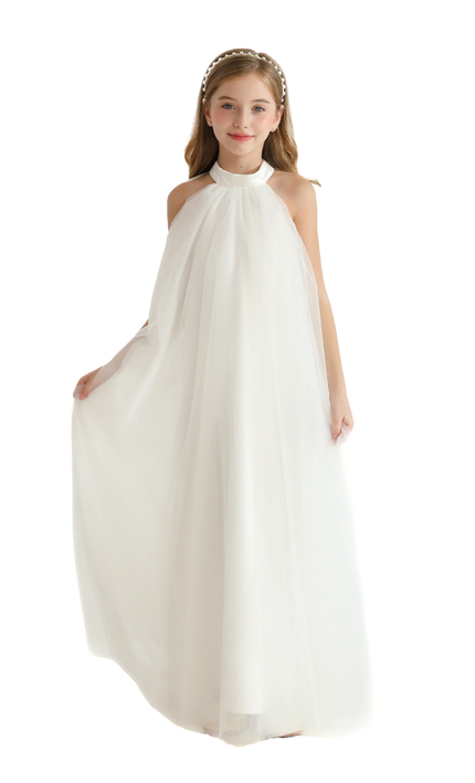 kidsatelier-tulleen-White-Sleeveless-Ocala-Dress
