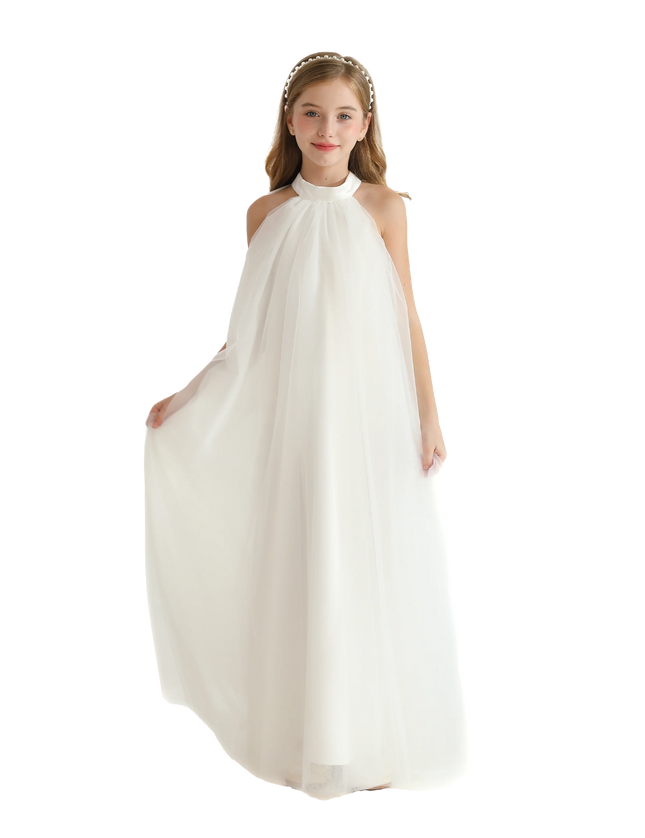 kidsatelier-tulleen-White-Sleeveless-Ocala-Dress