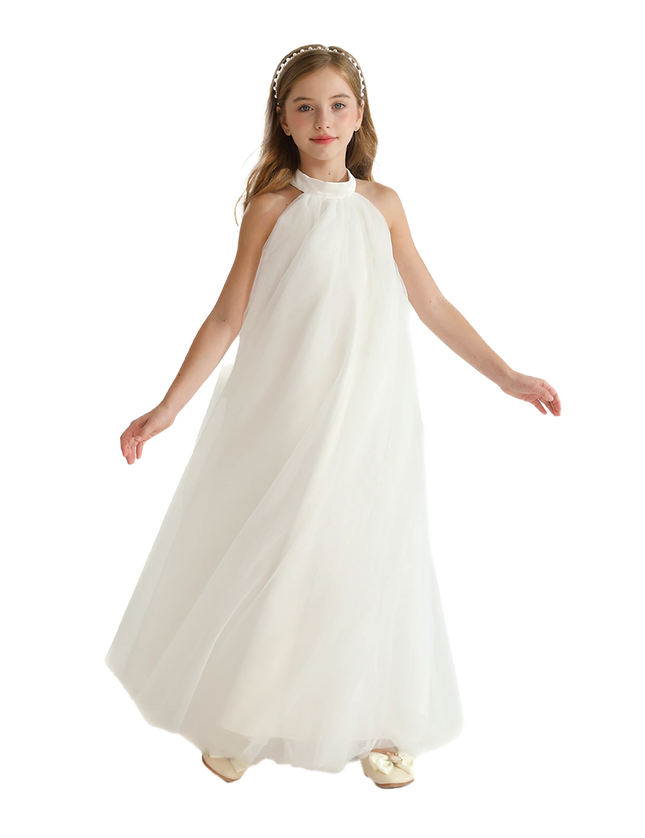 kidsatelier-tulleen-White-Sleeveless-Ocala-Dress