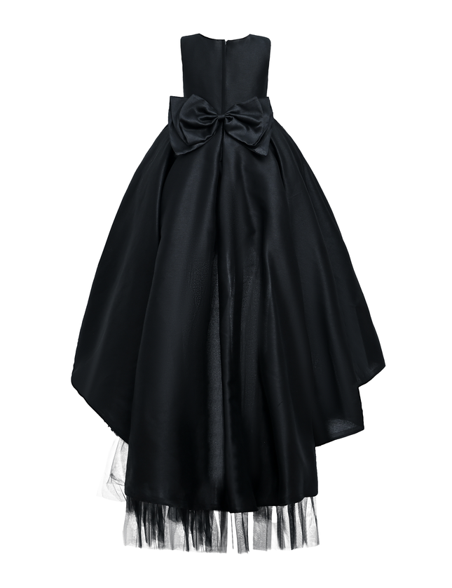 kidsatelier-tulleen-Black-Accented-Tea-Styled-Salem-Dress