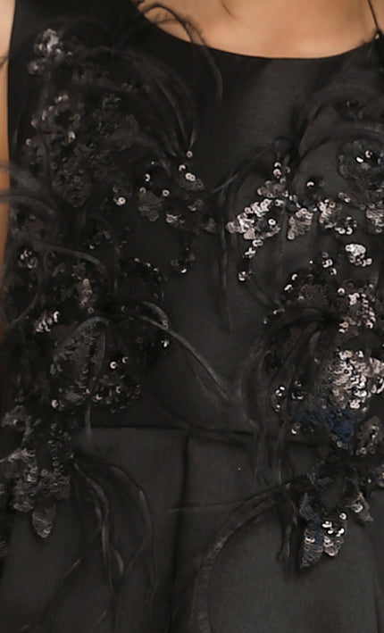 kidsatelier-tulleen-Black-Accented-Tea-Styled-Salem-Dress