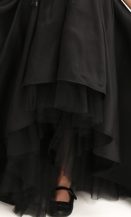 kidsatelier-tulleen-Black-Accented-Tea-Styled-Salem-Dress