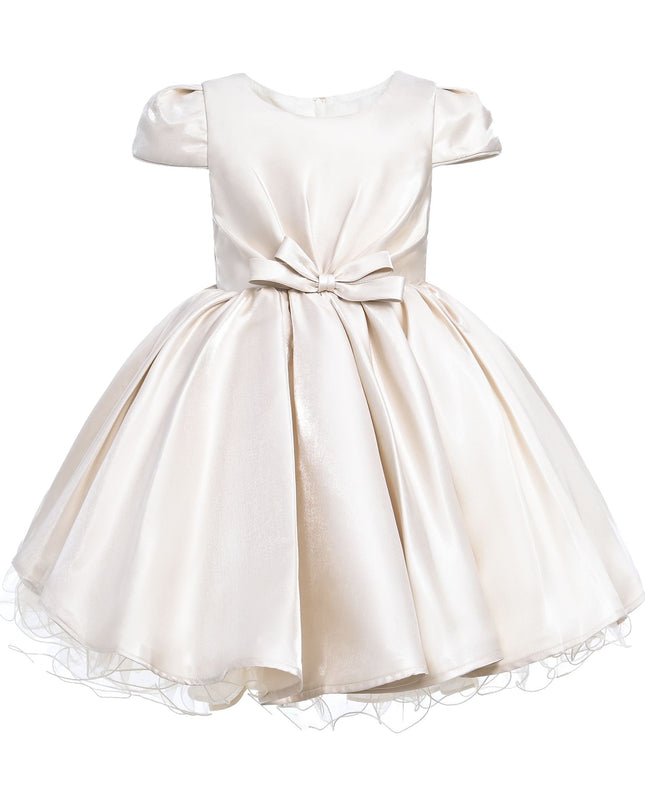 kidsatelier-tulleen-THG2350-Champagne-bow-short-solera-dress