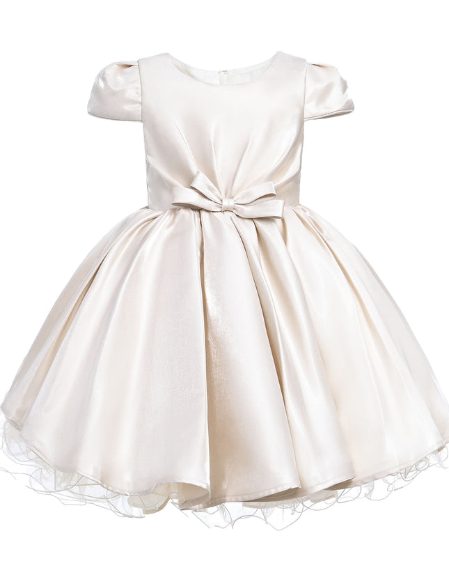 kidsatelier-tulleen-THG2350-Champagne-bow-short-solera-dress