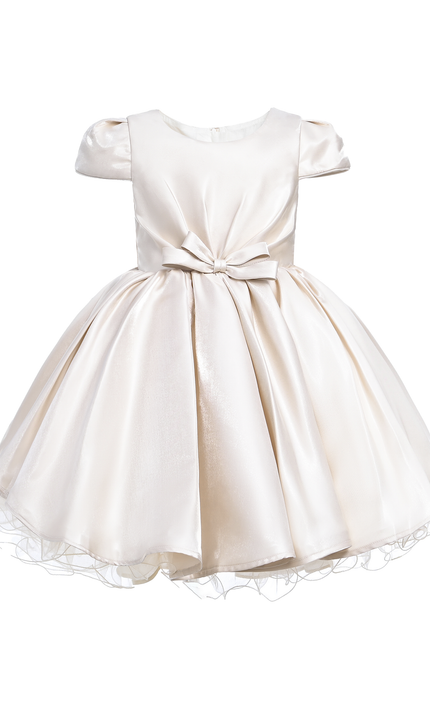 kidsatelier-tulleen-Champagne-Bow-Short-Solera-Dress