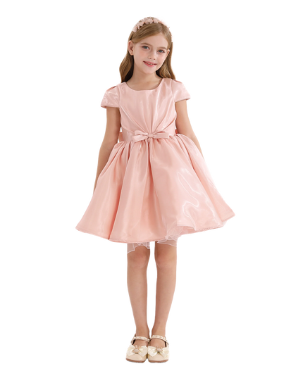 kidsatelier-tulleen-Pink-Bow-Short-Solera-Dress