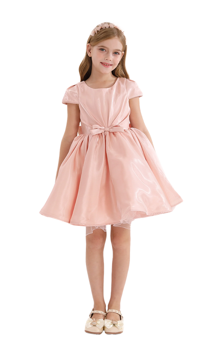 kidsatelier-tulleen-Pink-Bow-Short-Solera-Dress