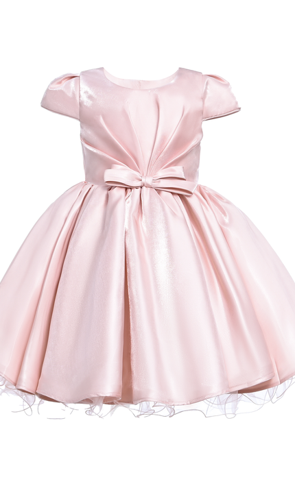kidsatelier-tulleen-Pink-Bow-Short-Solera-Dress