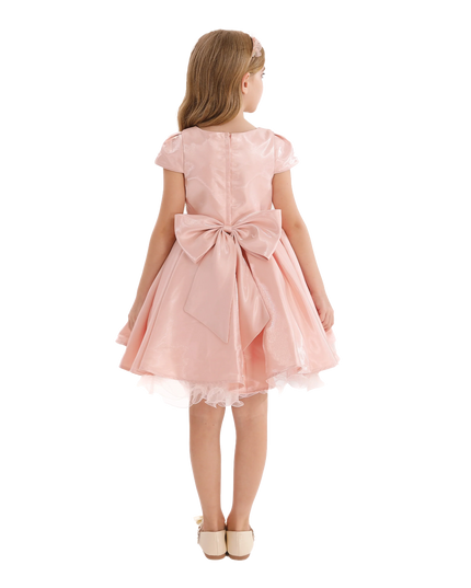 kidsatelier-tulleen-Pink-Bow-Short-Solera-Dress