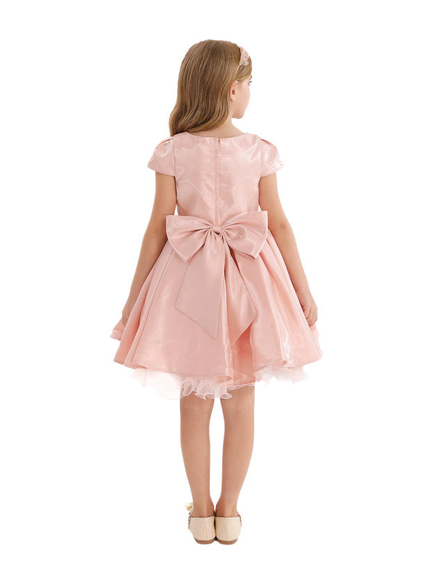 kidsatelier-tulleen-Pink-Bow-Short-Solera-Dress