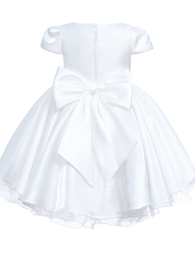 kidsatelier-tulleen-THG2350-White-bow-short-solera-dress