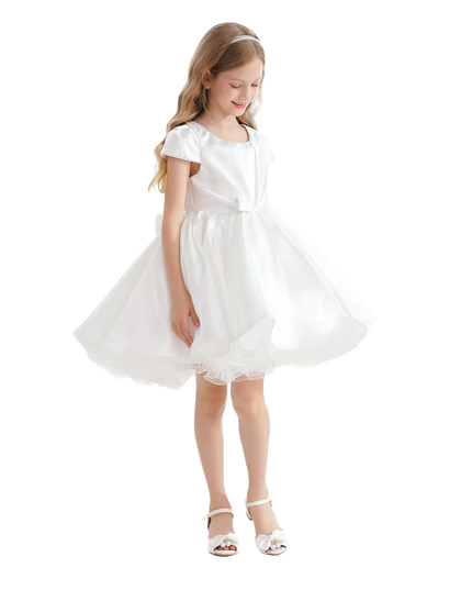 kidsatelier-tulleen-White-Bow-Short-Solera-Dress