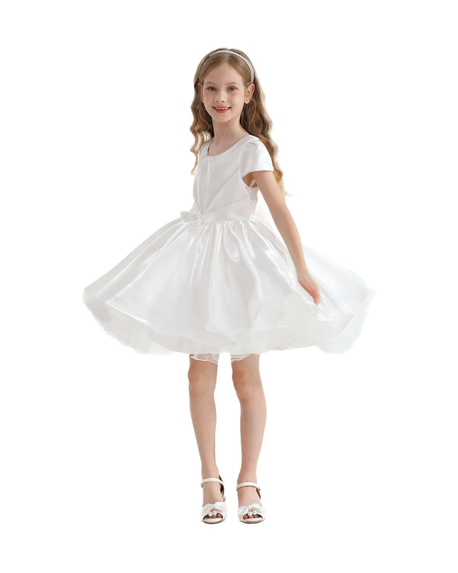 kidsatelier-tulleen-THG2350-White-bow-short-solera-dress