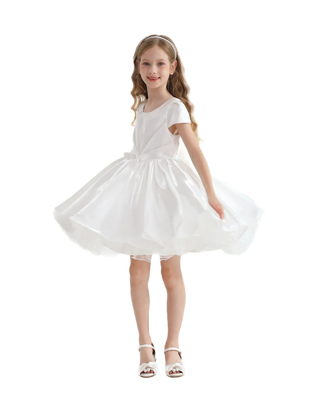 kidsatelier-tulleen-THG2350-White-bow-short-solera-dress