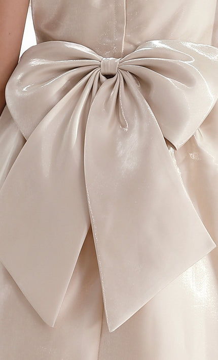 kidsatelier-tulleen-Champagne-Bow-Long-Brea-Dress