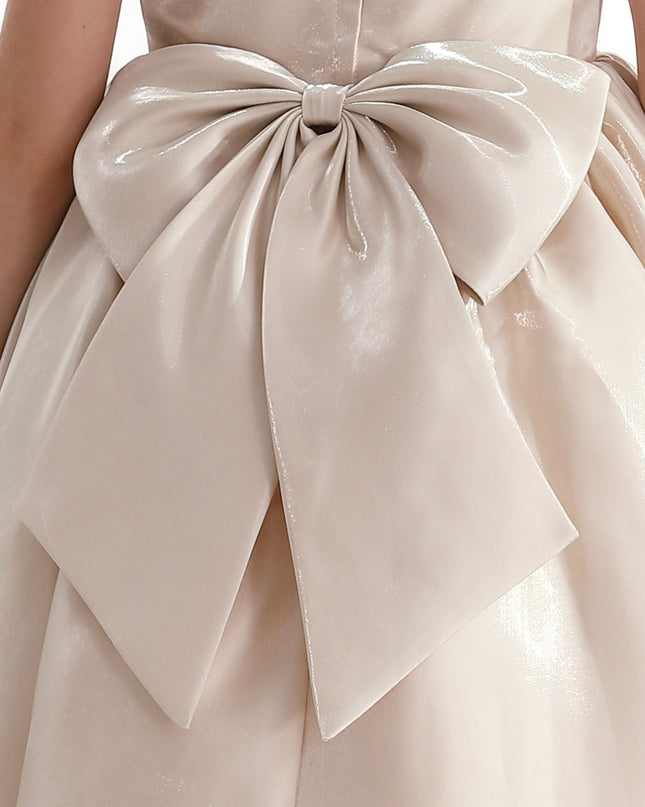kidsatelier-tulleen-THG2351-Champagne-bow-long-brea-dress