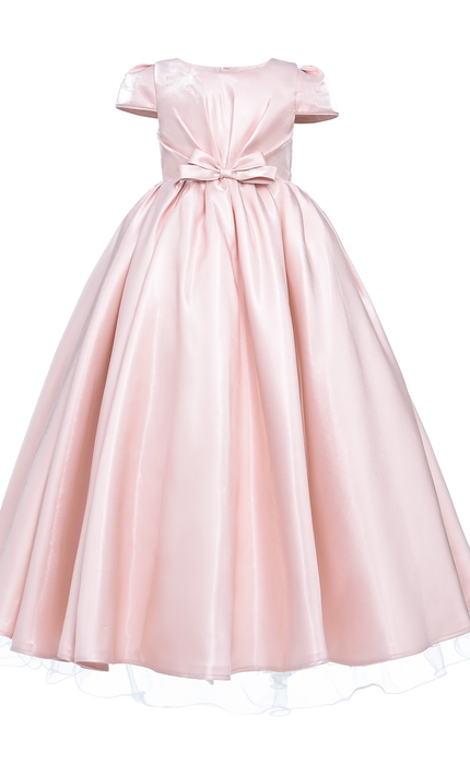 kidstaelier-tulleen-Pink-Bow-Long-Brea-Dress