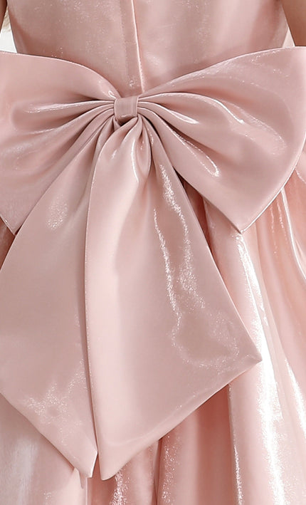 kidstaelier-tulleen-Pink-Bow-Long-Brea-Dress