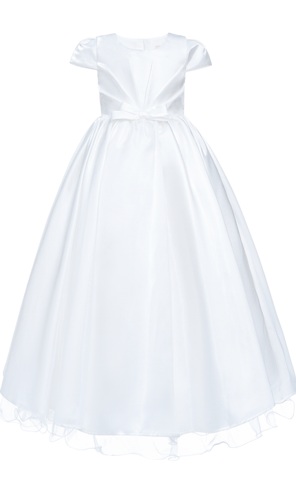 kidsatelier-tulleen-White-Bow-Long-Brea-Dress
