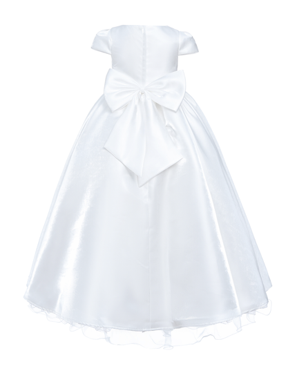 kidsatelier-tulleen-White-Bow-Long-Brea-Dress