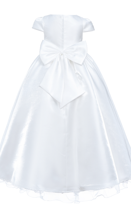 kidsatelier-tulleen-White-Bow-Long-Brea-Dress