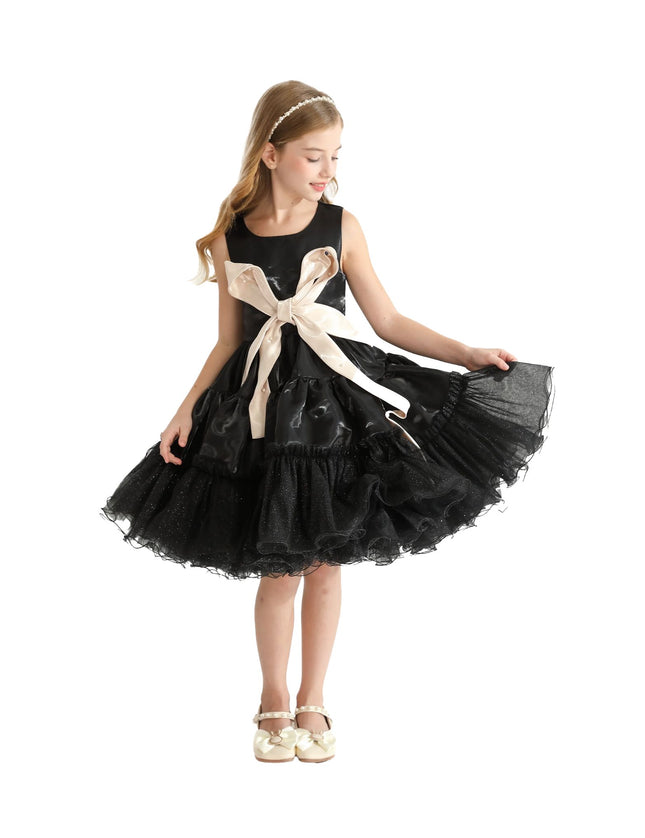 kidsatelier-tulleen-THG3891-black-sleeveless-bow-madrona-dress