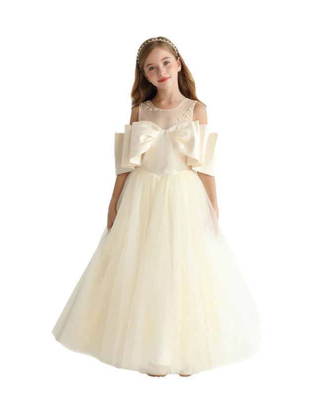 kidsatelier-tulleen-THG6571-champagne-tulle-bow-amica-dress