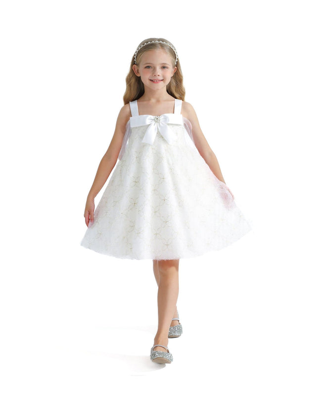 Kidsatelier-tulleen-THG8050-white-floral-bow-cadiz-dress
