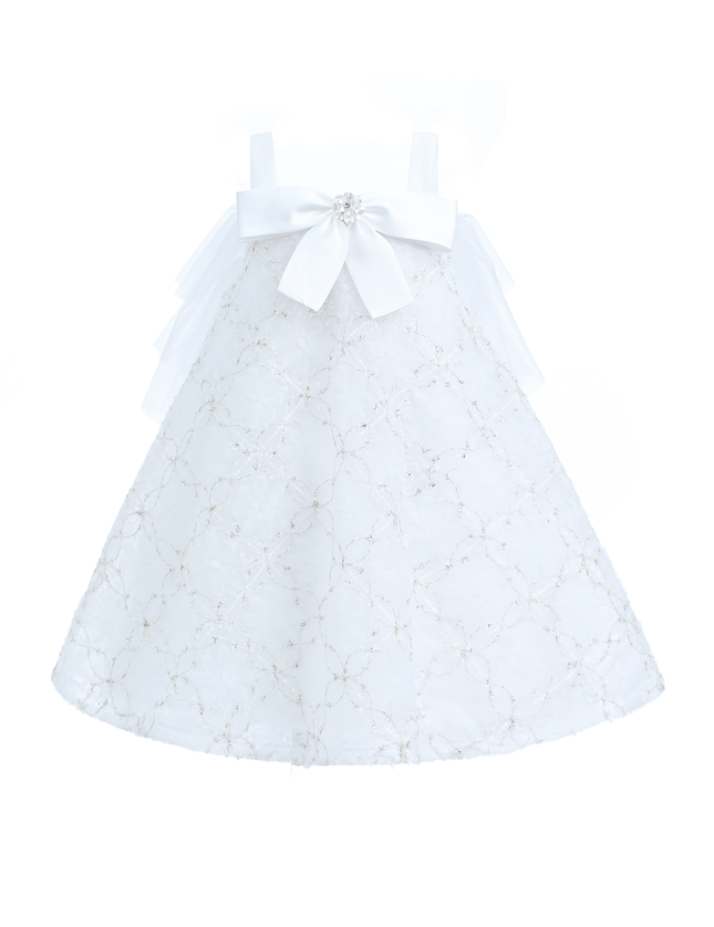 kidsatelier-tulleen-White-Floral-Bow-Cadiz-Dress