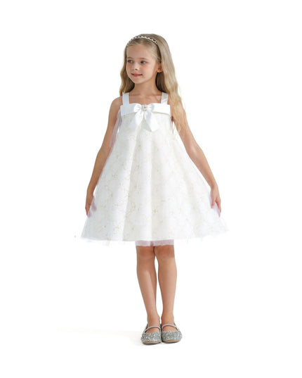 Kidsatelier-tulleen-THG8050-white-floral-bow-cadiz-dress
